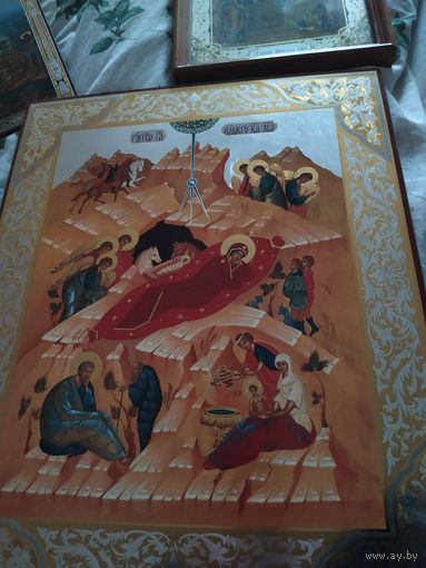 Икона Рождество Христово 42/32