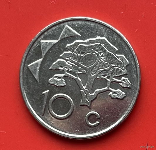 32-06 Намибия 10 центов 2009 г.