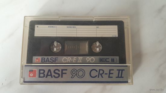 Хромовая аудиокассета BASF CR-E II 90 (90 минут)
