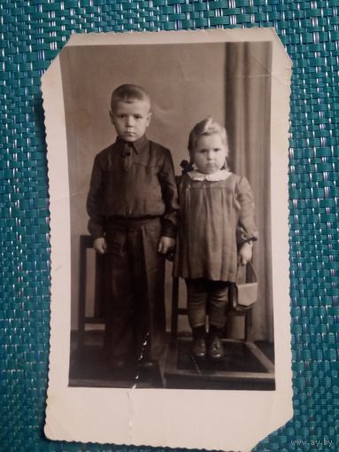 Фотография. Дети. 1955 год. Ретро СССР.