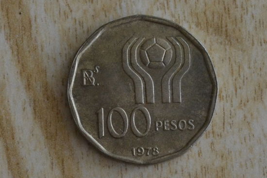 Аргентина 100 песо 1978