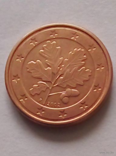 Германия.1 евроцент 2002 г.F