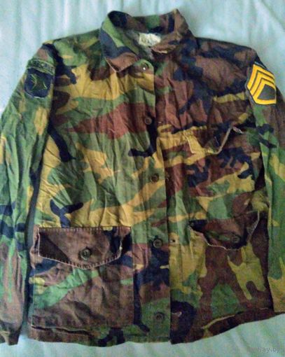 Военная камуфляж куртка китель