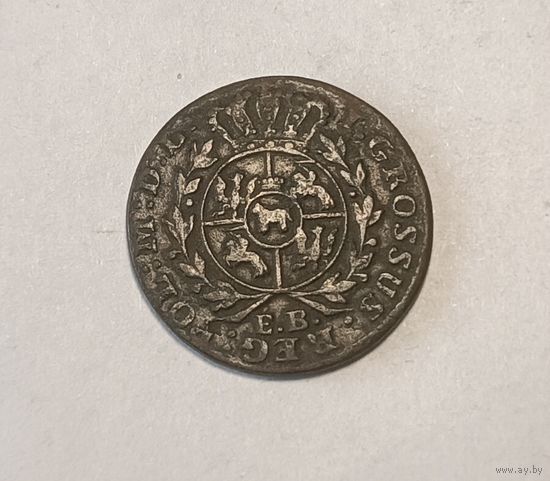 Панятоўскi. Грош 1779. Пореже