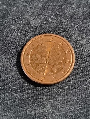 Германия 1 евроцент 2004 G
