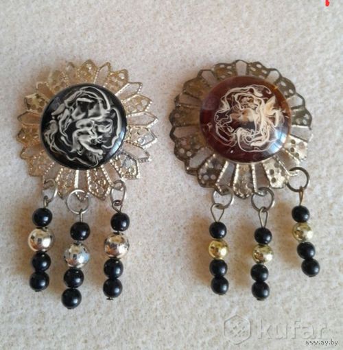 Винтажные броши.