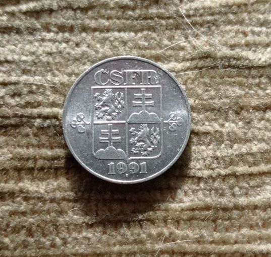Werty71 Чехословакия ЧСФР 10 геллеров 1991