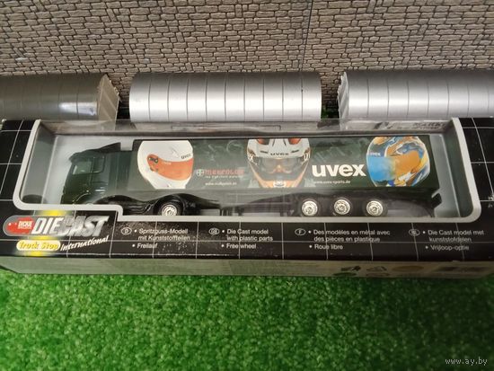 Mercedes Actros с полуприцепом 1:87 (черн) б/у Китай