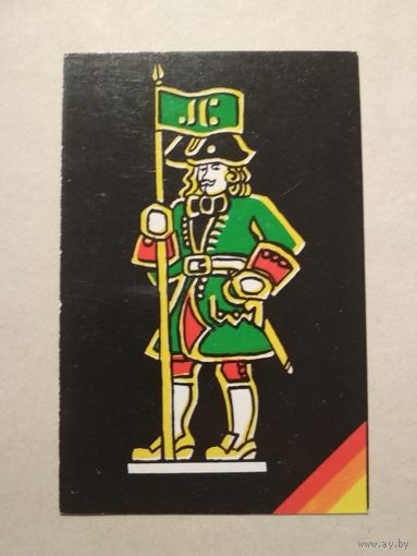 Карманный календарик. Ленинградский завод. 1988 год