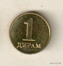 Таджикистан 1 дирам 2019