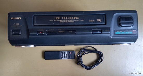 Видеоплеер AIWA + видеокассеты 77 шт. + CD бонусом