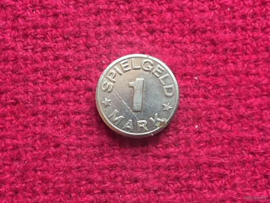 Жетон Германия spielgeld Игрушечные деньги 1 марка