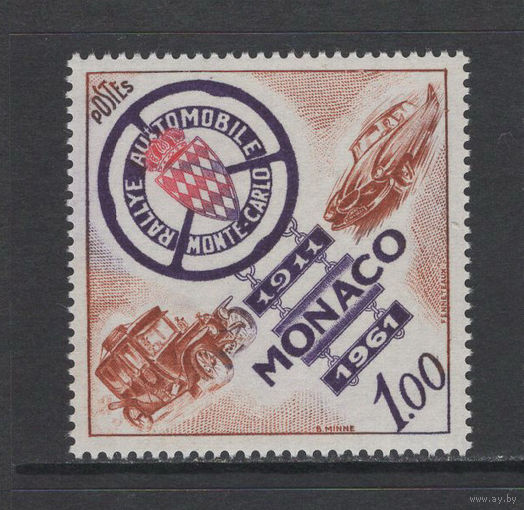 Авто Монако 1961** Ралли Монте-Карло Гоночные автомобили