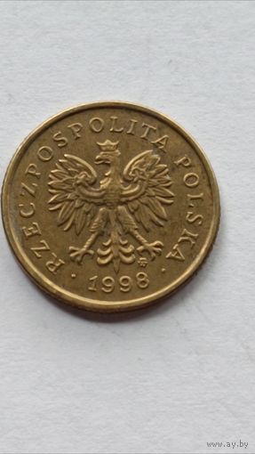 Польша. 5 грошей 1998 года