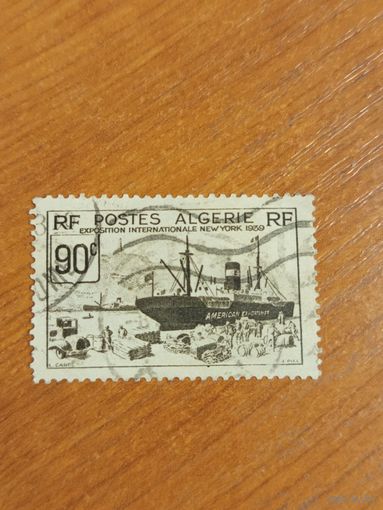 1939 Французская колония Алжир корабль флот (3-7)
