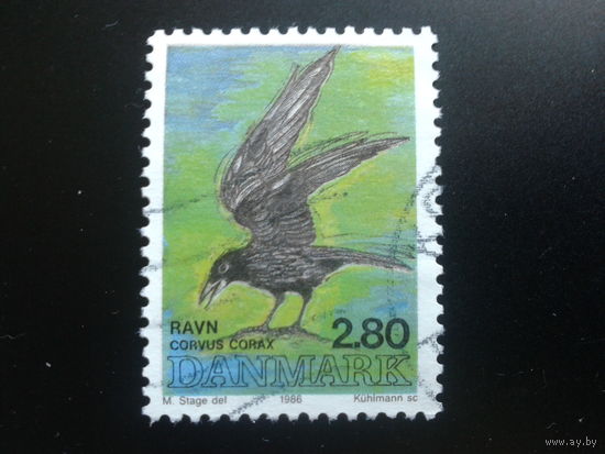 Дания 1986 птица