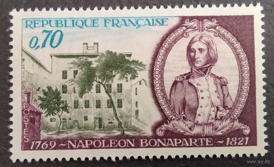 Франция. 1969г. Mi1679**. 200-летие Наполеона Бонапарта.