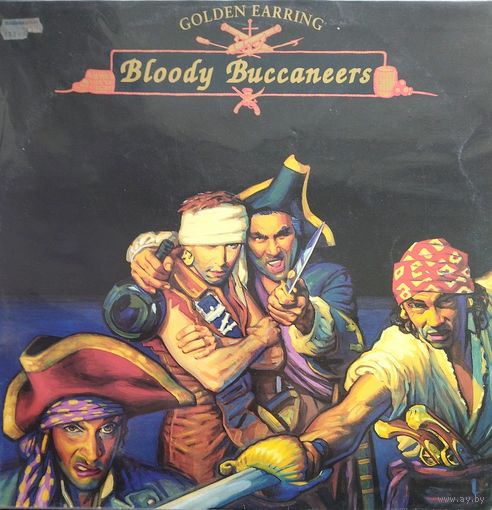 GOLDEN EARRING /Bloody Buccaneers/1991, Sony, LP, EX, Holland