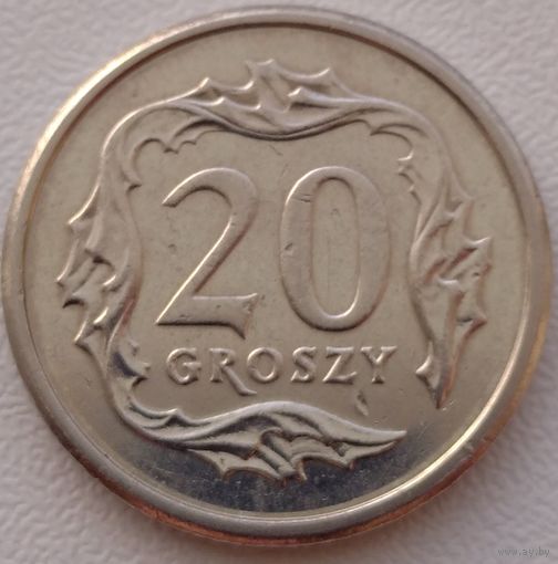 Польша 20 грошей 2007. Возможен обмен