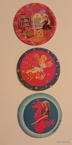 Фишки Barbie #24, 25, 37