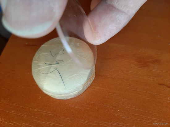 Новые Стекла 3,95 см к Карманным Часам Молния ЧК6 ЧЧЗ Ч2З СССР.