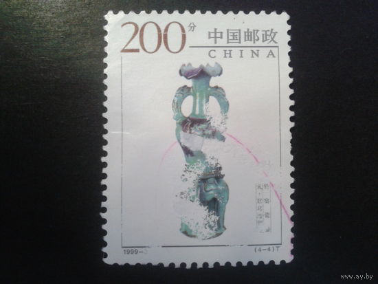 Китай, 1999. Керамическая ваза