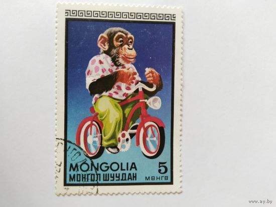 Монголия 1973 цирк
