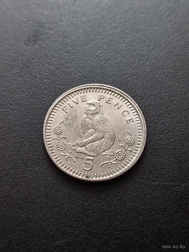 Гибралтар 5 пенсов 1994 г.