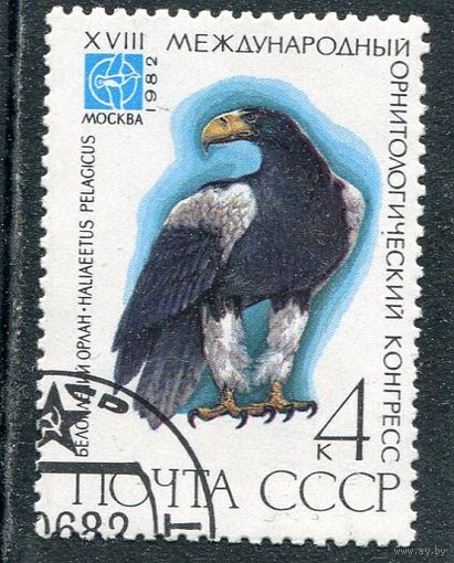 СССР 1982.. Фауна. Белоплечий орлан