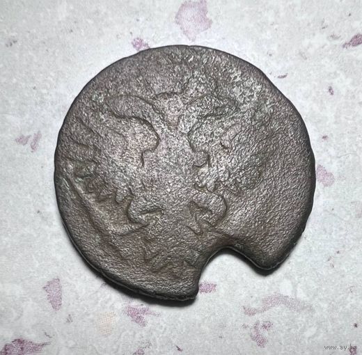 Деньга РИ 1734 года. Брак