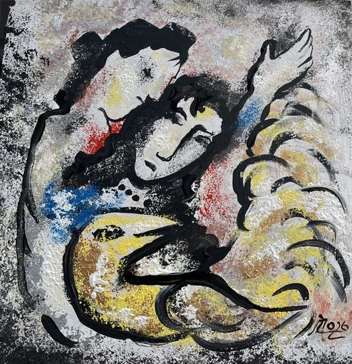 Панно двп масло-акрил 45-45