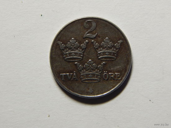 Швеция 2 эре 1944г