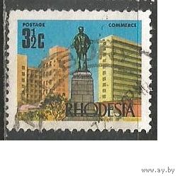 Родезия. Памятник С.Родса. 1970г. Mi#91