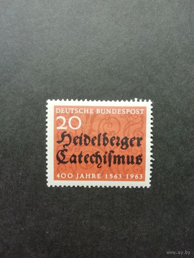 ФРГ 1963 Марка "400 лет составления Гейдельбергского катехизиса" (чистая**) Мi.396 каталог 0.40 евро