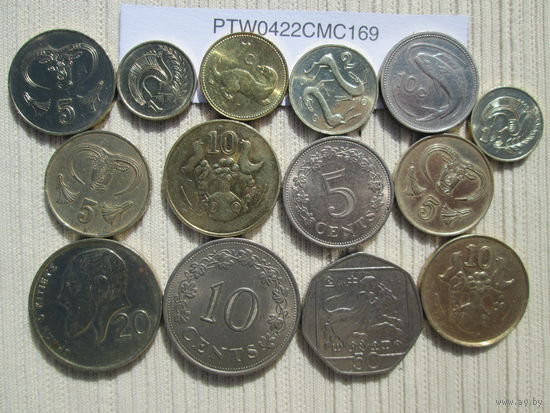 14 монет Мальты и Кипра, 169