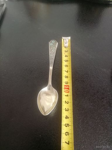 Ложка чайная серебро 875 пробы. Старт с цены лома.