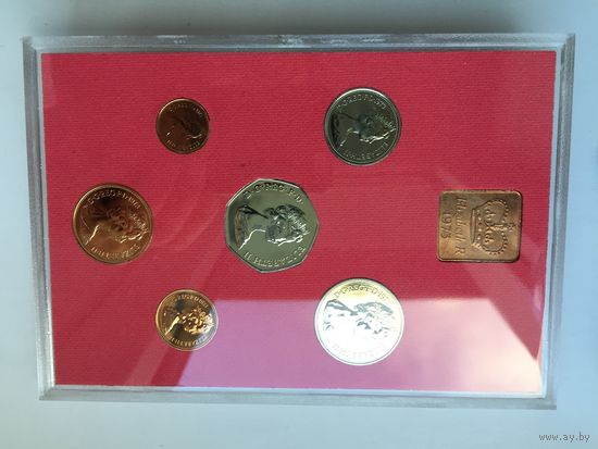 Великобритания 1973 Набор монет банка (+ конверт) - Proof Set