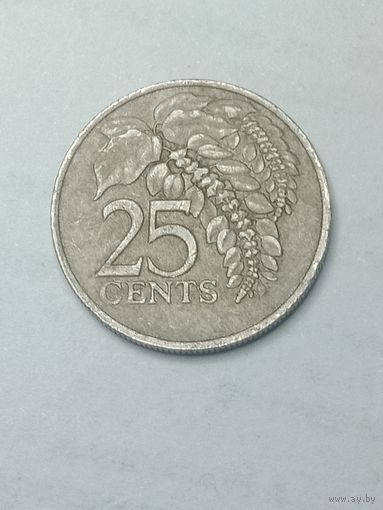 Тринедад и Тобаго 25 центов 1979 года .