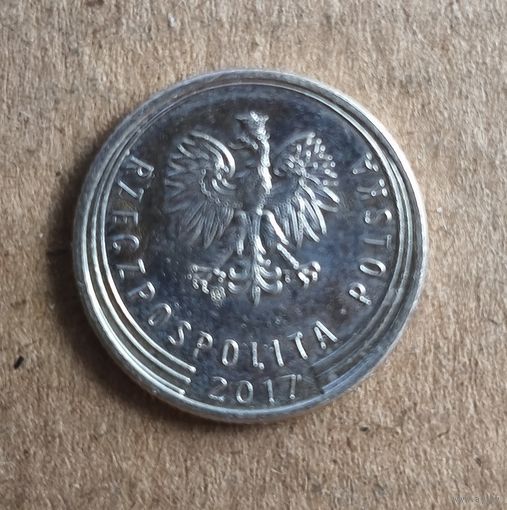 Польша 20 грошей 2017 г., Y# 972