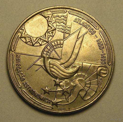 Португалия, 100 Эск. 1990 Астронавигация