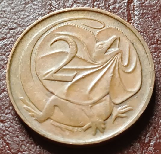 Австралия 2 цента, 1966    ( 1-7-7 )