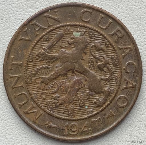 Кюрасао 2,5 цента 1947 г.