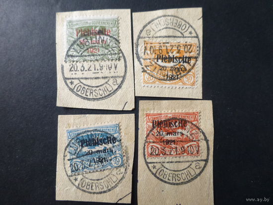 Германия. Верхняя Силезия \172м\Польша. Плебисцит. 20.3.1921г. первый день голосования