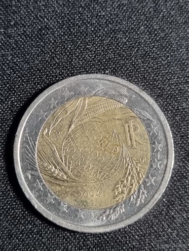 ИТАЛИЯ 2 Евро 2004  Всемирная продовольственная программа