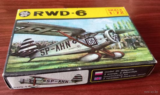 Сборная модель: RWD.6 ; ZTS Plastyk (Польша) 1/72