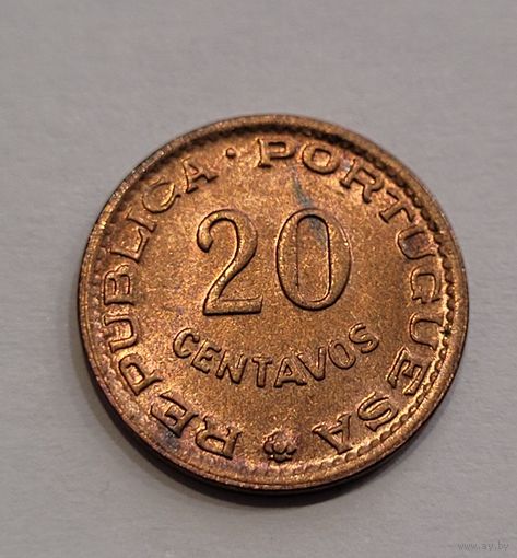Португальская Гвинея 20 сентавос 1973 (II)