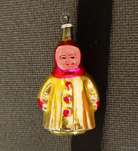 Ёлочная игрушка , Девочка в Капюшоне , Редкая , Каталог .