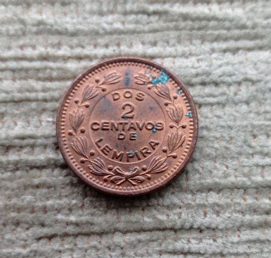 Werty71 Гондурас 2 сентаво 1956 Блеск