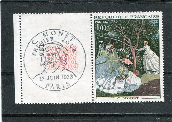 Франция. Клод Моне, французский живописец. Женщины в саду