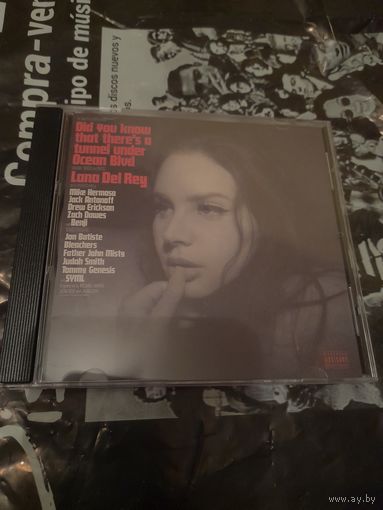 LANA DEL REY  " DID YOU KNOW THAT THERE'S  A TUNNEL UNDER OCEAN BLUD."  CD 2023